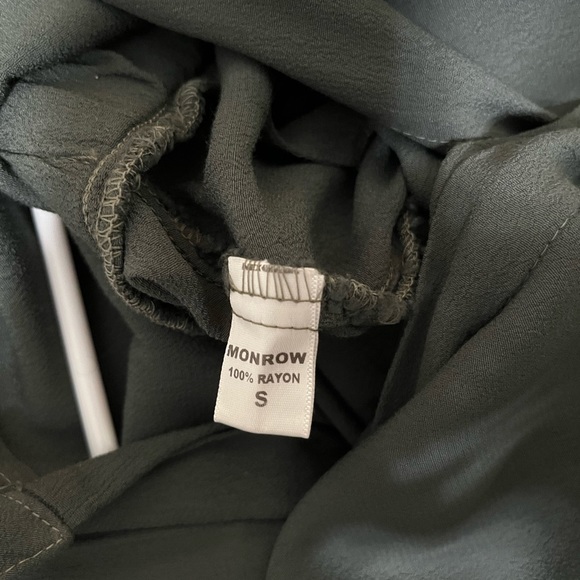 Monrow Crepe Long sleeve jumpsuit - Picture 7 of 8